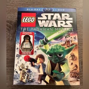 📀 3/$15 or 4/$20 📀 LEGO Star Wars The Padawan Menace Bluray
